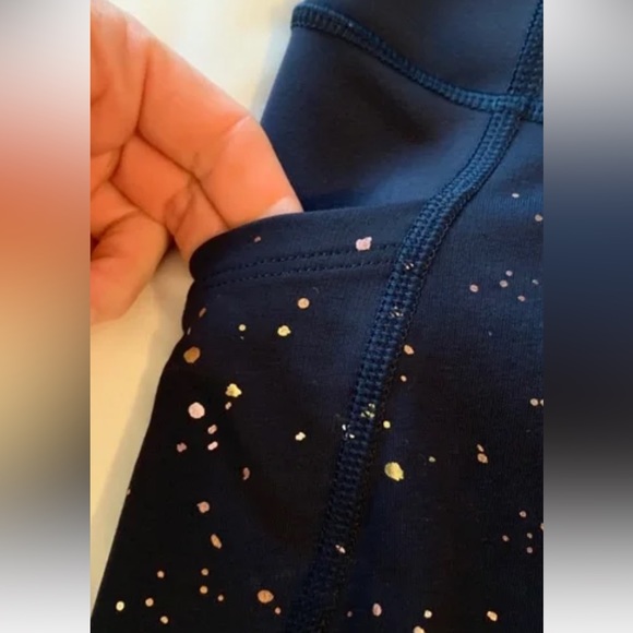 NWT Gap Gapfit Sculpt 7/8 Legging Metallic Dot Print - Picture 5 of 5